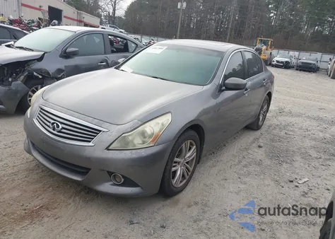 2011 Infiniti G37X z USA, uszkodzony, nr VIN JN1CV6AR2BM403569